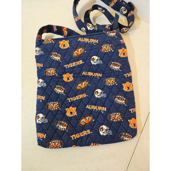 Auburn tigers crossbody fabric purse - Picture 3 of 6